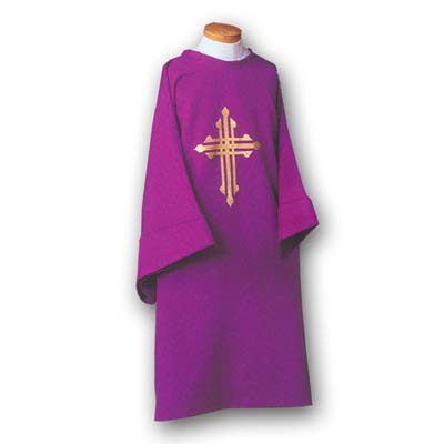 Deacon Dalmatic with gold cross - SLD30
