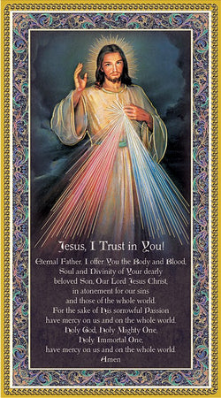 Divine Mercy Plaque - TAE59-123