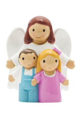 Guardian Angel with Children-LI12695