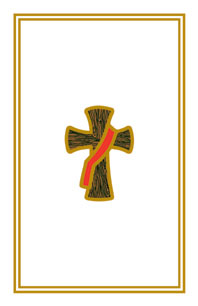 Deacon Cross Holy Card FQHG431
