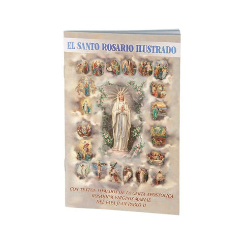 Holy Rosary Illustrated Spanish Book - TAHR01S
