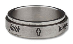 Stainless Steel Ring Ladies - HSMM2756-7