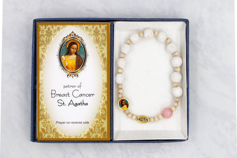 Healing Bracelets - St. Agatha Breast Cancer - HX45800AG
