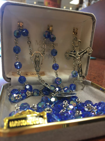 Sapphire Rosary FNR9559SASS