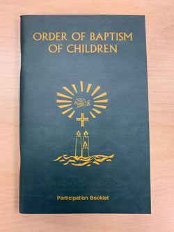 Order of Baptism Participation Booklet Revised Edition - GF8004