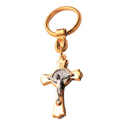 St Benedict Gold Key Chain - WSKC50GBEN