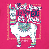 Kids Llama Pink T-shirt - KETSHIRTS-K