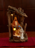 Lighted Holy Family Statue - KIRLN047