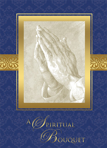 A Spiritual Bouquet Mass Cards - FQME595