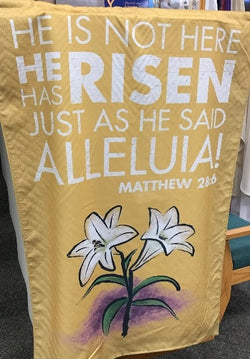 Christ the Lord Is Risen Banner - PBCRESUN
