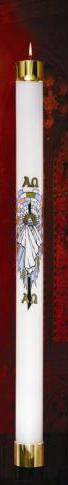 Paschal Candle Shell - Resurrection