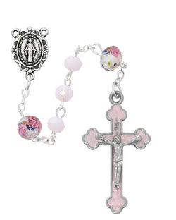 Floral Rosary - UZR897W