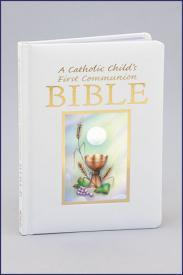 A Catholic Child's First Communion Bible-GFRG1400155