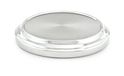 Stacking Bread Plate Base Silvertone Aluminum - EURW507A