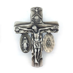 Trinity Crucifix Visor Clip-WOSA3161