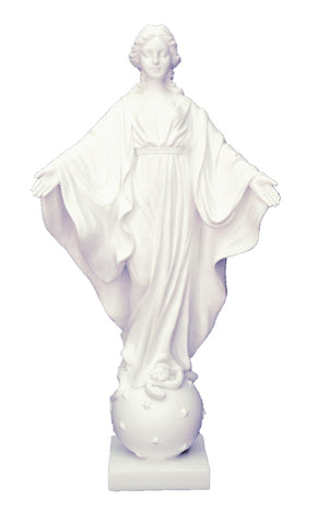 Our Lady of the Smiles White Statue - ZWSR75217W