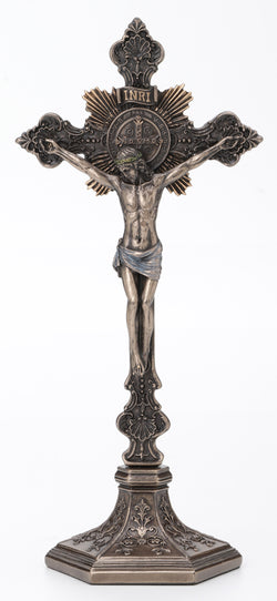 St Benedict Crucifix (stands or hangs) - ZWSR77600