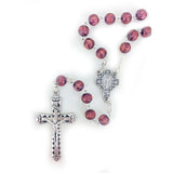 Wood Carved Rosary - WOSR4006JC