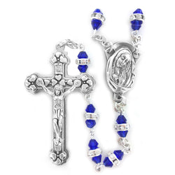 Blue Rosary - WOSR4033BLJC