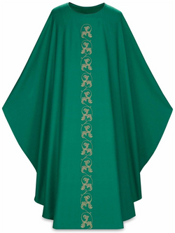 Gothic Chasuble - Green - WN5224 / WN5223