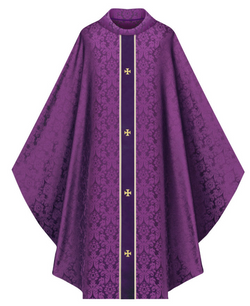 Gothic Chasuble - Purple - WN5257