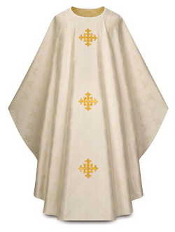 Gothic Chasuble - Beige - WN3978