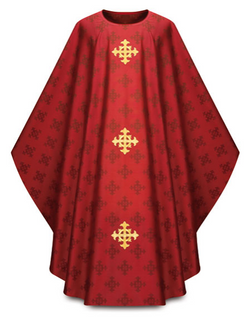 Gothic Chasuble - Red - WN3978