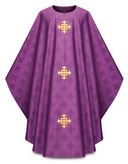 Gothic Chasuble - Purple - WN3978