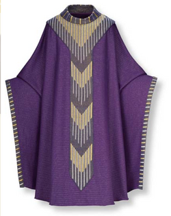 Gothic Chasuble - Purple - WN2-3850