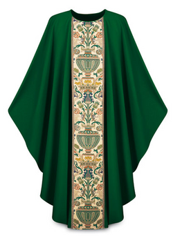 Gothic Chasuble - Green - WN2749-0