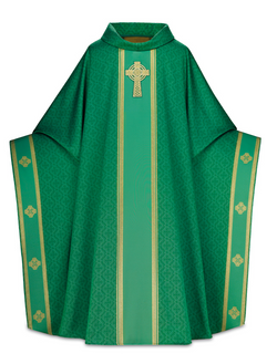 Monastic Chasuble - Green - WN2-3858