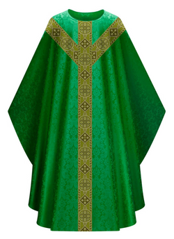 Gothic Chasuble - Green - WN5290