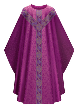 Gothic Chasuble - Purple - WN5290