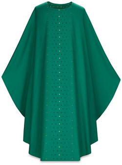 Gothic Chasuble - Green - WN5225