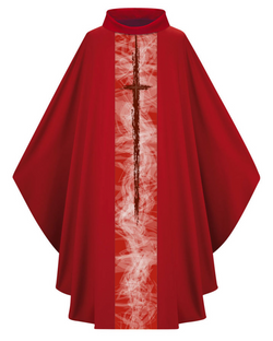 Gothic Chasuble - Red - WN5249