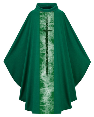 Gothic Chasuble - Green - WN5249
