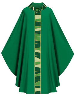 Gothic Chasuble - Green - WN5176