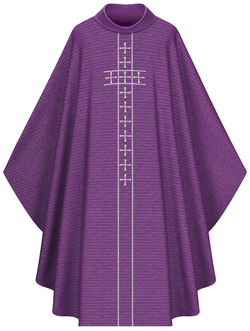 Gothic Chasuble - Purple - WN5089