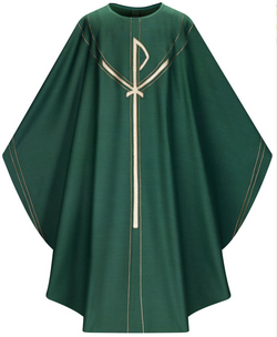 Gothic Chasuble - Green - WN5090
