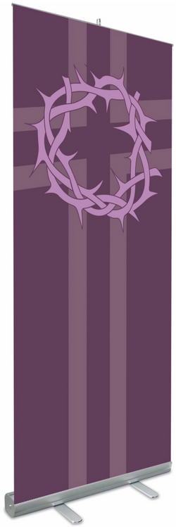 Roll-Up Banners Lent, Crown of Thorns - WN7317