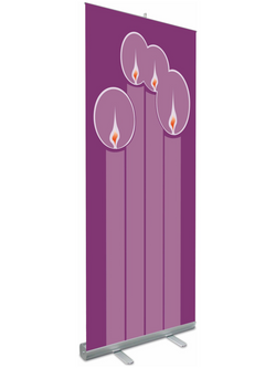 Roll-Up Banners Advent Candles - WN7319