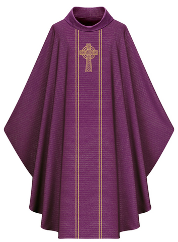 Gothic Chasuble - Purple - WN5195