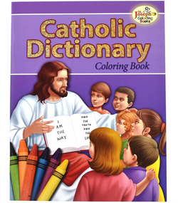 Catholic Dictionary Coloring Book - GF679