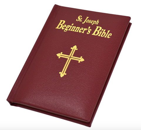 St. Joseph Beginner's Bible Burgundy - GF15513BG