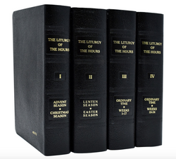 The Liturgy of The Hours (Set of 4) (Leather Binding) - GF40913