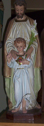 St Joseph with Child statue 36" - RA-STJOSEPHCHILD-36