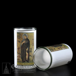 Patron Saint Glass 3 Day Globes - St. Peregrine - GG2213