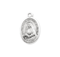 St. Frances Cabrini Medal - TA1086