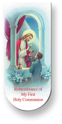 Communion Prayer Boy Magnetic Bookmark - TA350130