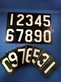 Hymn Board Numbers Set G - 2-3/8" - 3" Cut Height - TS10023